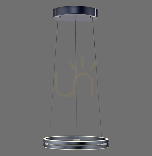 Verifica Lampă suspendată PURE E-LOOP 2550-15, gri, cu 2 LED-uri