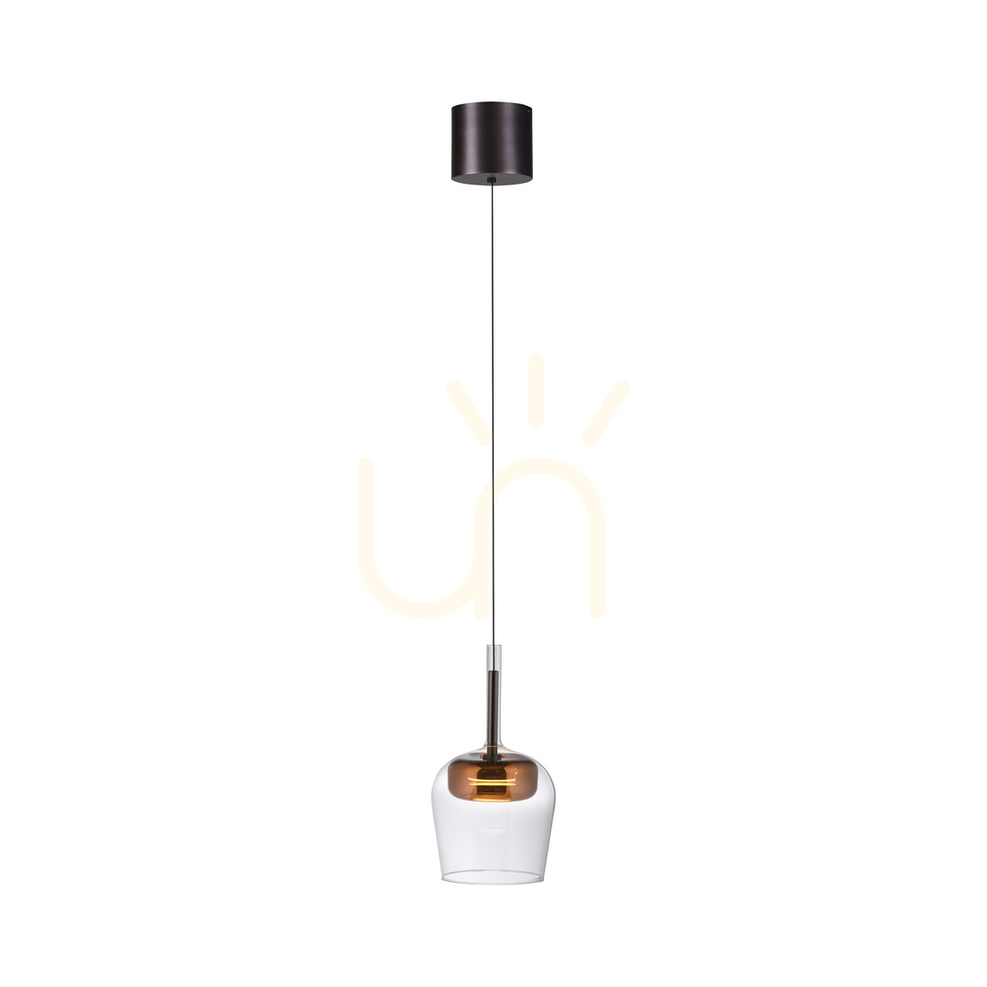Vedere Lampa suspendată din cupru Q-KON 2741-20, 1xLED Lampa suspendată din cupru Q-KON 2741-20, 1xLED