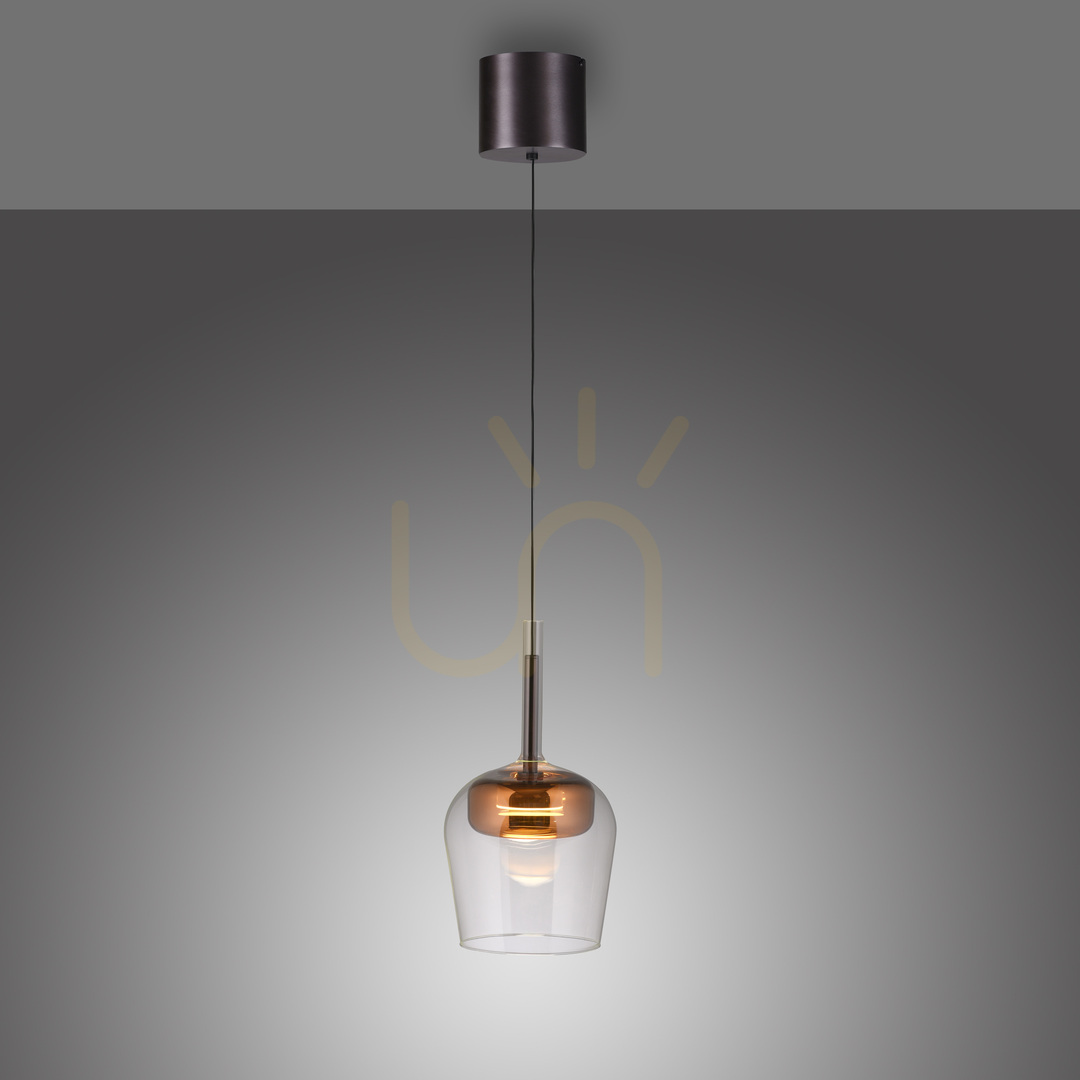 Afişa Lampa suspendată din cupru Q-KON 2741-20, 1xLED Lampa suspendată din cupru Q-KON 2741-20, 1xLED
