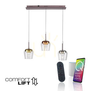 Q-KON 2742-70 Lampă suspendată multicoloră cu 3 LED-uri 1 Q-KON 2742-70 Lampă suspendată multicoloră cu 3 LED-uri small 1