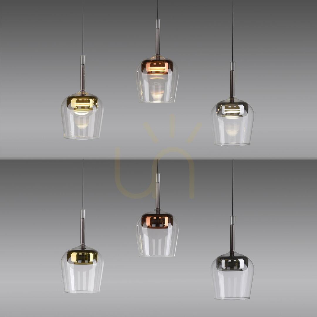 Afişa Q-KON 2742-70 Lampă suspendată multicoloră cu 3 LED-uri Q-KON 2742-70 Lampă suspendată multicoloră cu 3 LED-uri