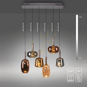 Lampa suspendată IRIDES 2681-70 multicoloră cu 6 LED-uri 11 Lampa suspendată IRIDES 2681-70 multicoloră cu 6 LED-uri small 11