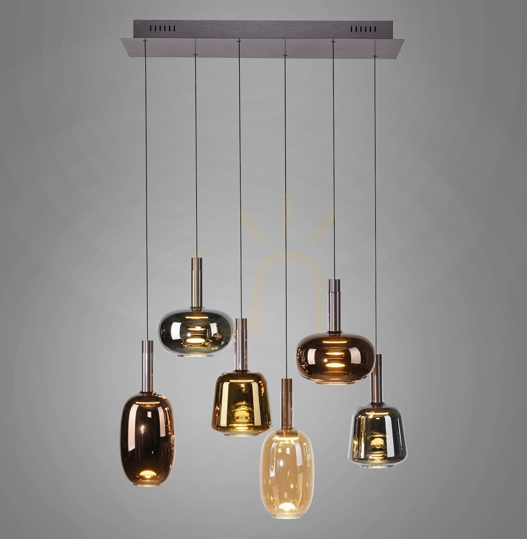 Verifica Lampa suspendată IRIDES 2681-70 multicoloră cu 6 LED-uri Lampa suspendată IRIDES 2681-70 multicoloră cu 6 LED-uri