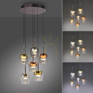 Q-KON 2744-70 Lampă suspendată multicoloră cu 6 LED-uri 5 Q-KON 2744-70 Lampă suspendată multicoloră cu 6 LED-uri small 5