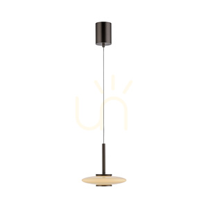 PURE VITRUM 2053-34 Maro, lampă suspendată cu 2 LED-uri small 15