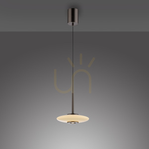 PURE VITRUM 2053-34 Maro, lampă suspendată cu 2 LED-uri small 5