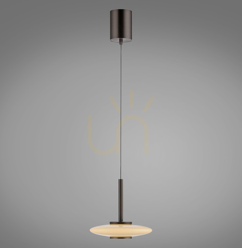 Verifica PURE VITRUM 2053-34 Maro, lampă suspendată cu 2 LED-uri