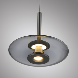 PURE VITRUM 2083-15 Lampa suspendată gri cu 6 LED-uri small 26