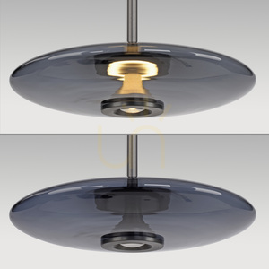 Lampă suspendată PURE E-VITRUM 2084-15, gri, cu 2 LED-uri 15 Lampă suspendată PURE E-VITRUM 2084-15, gri, cu 2 LED-uri small 15