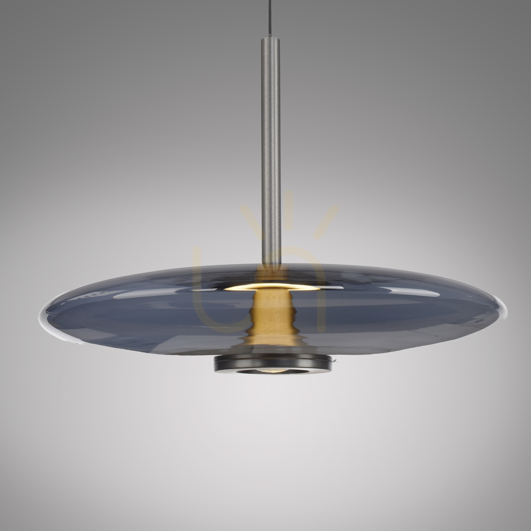 Vedere Lampă suspendată PURE E-VITRUM 2084-15, gri, cu 2 LED-uri Lampă suspendată PURE E-VITRUM 2084-15, gri, cu 2 LED-uri