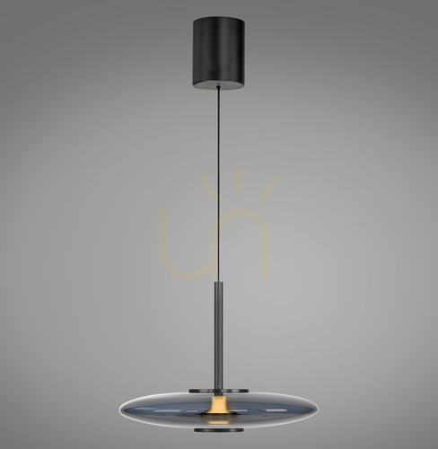 Verifica Lampă suspendată PURE E-VITRUM 2084-15, gri, cu 2 LED-uri