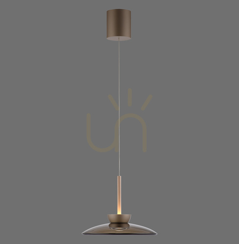 Verifica PURE MOON 2191-97 Lampa suspendată maro cu 2 LED-uri