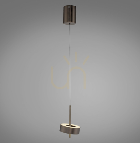 Verifica Q-ROTATE 2247-34 Maro, lampă suspendată cu 1 LED