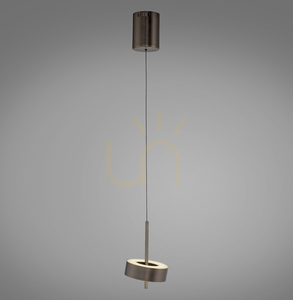 Q-ROTATE 2247-34 Maro, lampă suspendată cu 1 LED small 0