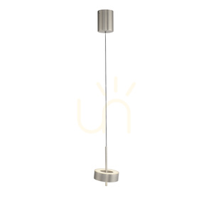 Q-ROTATE 2247-95 Argintiu, lampă suspendată cu 1 LED small 7