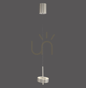 Q-ROTATE 2247-95 Argintiu, lampă suspendată cu 1 LED small 0