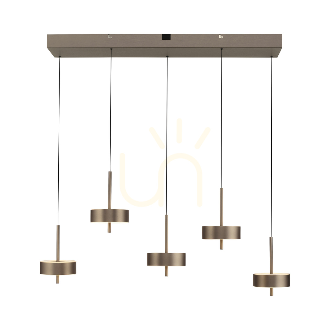 Verifica Q-ROTATE 2249-34 Lampa suspendată maro cu 5 LED-uri Q-ROTATE 2249-34 Lampa suspendată maro cu 5 LED-uri