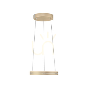 Lampa suspendată PURE E-LOOP 2550-60 din alamă cu 2 LED-uri small 21