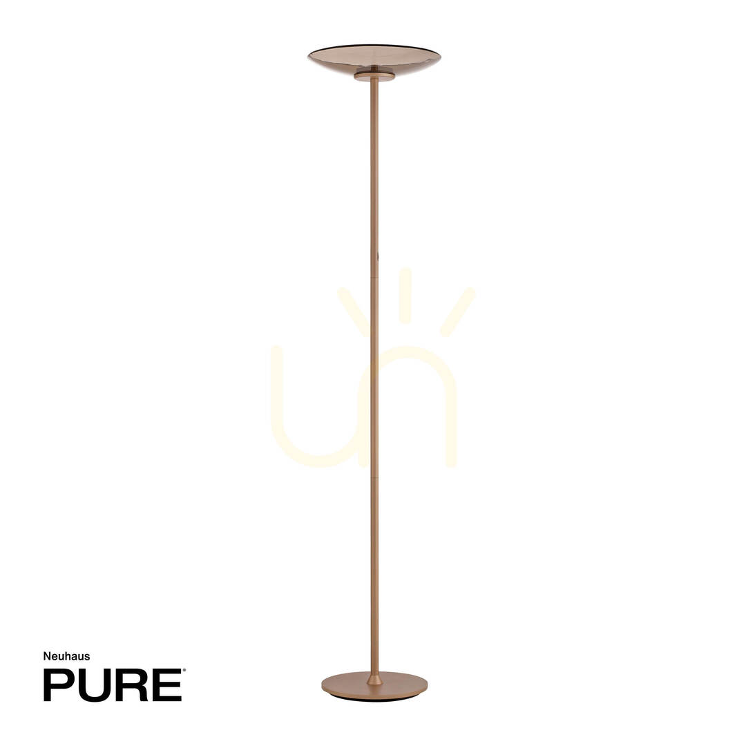 Vedere Lampa de podea PURE MOON 594-97, maro, 2xLED Lampa de podea PURE MOON 594-97, maro, 2xLED