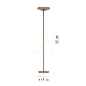Lampa de podea PURE MOON 594-97, maro, 2xLED 8 Lampa de podea PURE MOON 594-97, maro, 2xLED small 8