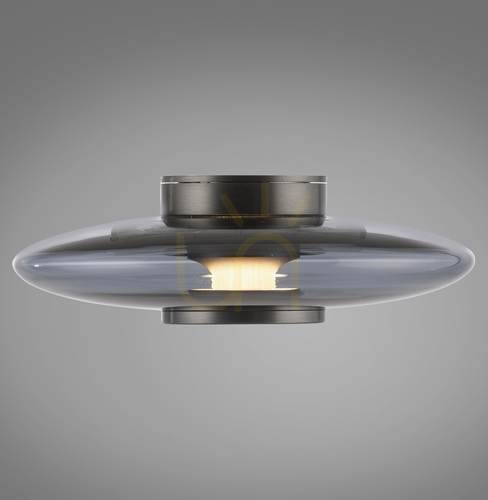 Verifica PURE VITRUM 6082-15 Aplică de perete, gri, 1xLED