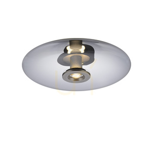 PURE VITRUM 6083-15 Lampa de tavan, gri, 2xLED small 15