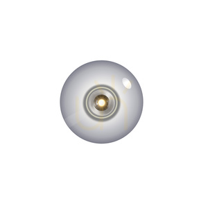 PURE VITRUM 6083-15 Lampa de tavan, gri, 2xLED small 21
