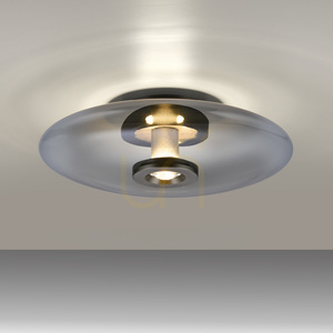 PURE VITRUM 6083-15 Lampa de tavan, gri, 2xLED small 5
