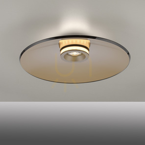 PURE MOON 6095-97, plafonieră maro, 2xLED small 14