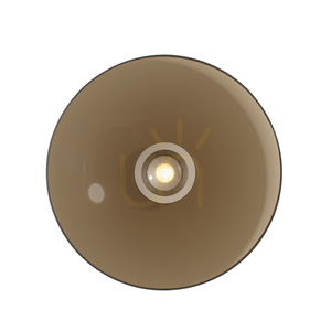 PURE MOON 6095-97, plafonieră maro, 2xLED small 27