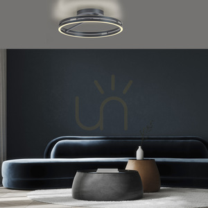 Lampa de tavan PURE LOOP 6552-15, gri, 2xLED small 2