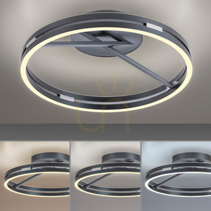 Lampa de tavan PURE LOOP 6552-15, gri, 2xLED small 20