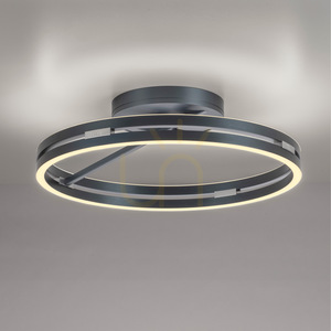 Lampa de tavan PURE LOOP 6552-15, gri, 2xLED small 21