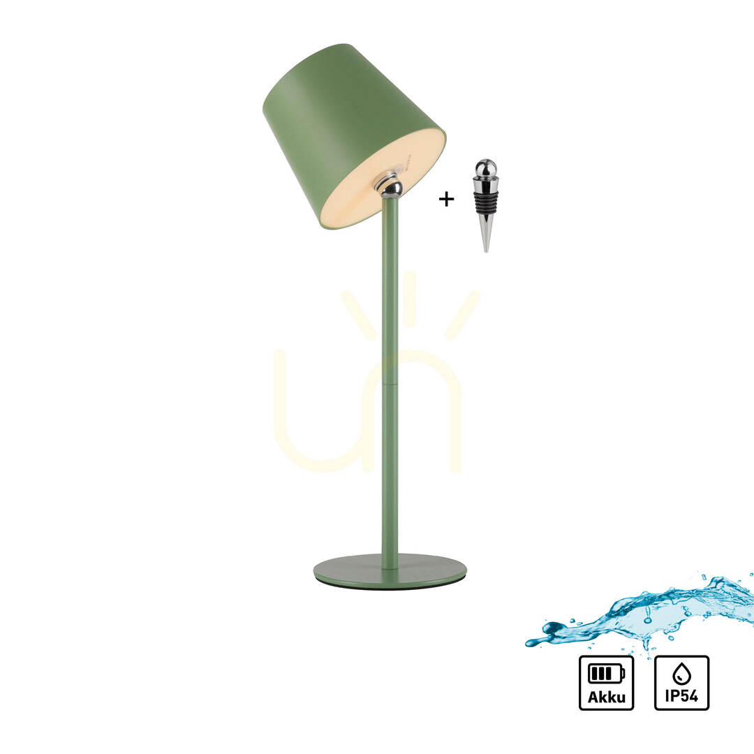 Afişa BOTERIA 19251-43 Lampa de masă verde cu 1 LED BOTERIA 19251-43 Lampa de masă verde cu 1 LED