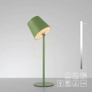 BOTERIA 19251-43 Lampa de masă verde cu 1 LED 24 BOTERIA 19251-43 Lampa de masă verde cu 1 LED small 24