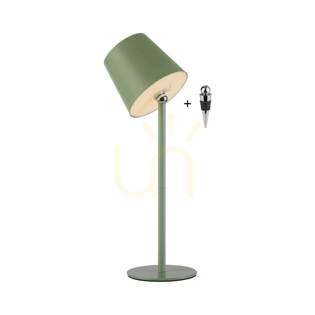 Spectacol BOTERIA 19251-43 Lampa de masă verde cu 1 LED BOTERIA 19251-43 Lampa de masă verde cu 1 LED