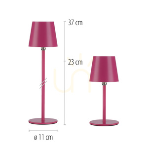Lampa de masă BOTERIA 19251-87, roz, 1xLED small 18