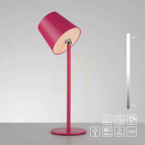 Lampa de masă BOTERIA 19251-87, roz, 1xLED small 23