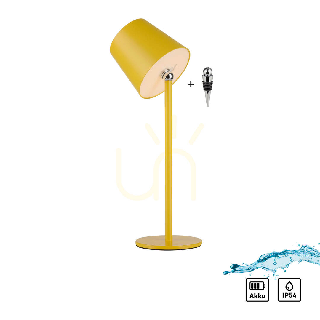 Afişa Lampa de masă BOTERIA 19251-81, galbenă, 1xLED Lampa de masă BOTERIA 19251-81, galbenă, 1xLED