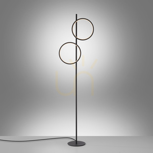 Lampa de podea MINI RITUS 15396-18, negru, 2xLED small 10