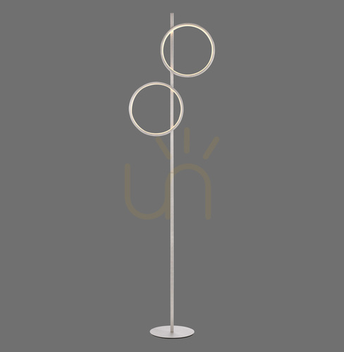 Verifica Lampa de podea MINI RITUS 15396-21, argintie, 2xLED