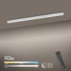 PURE-LINES 6021-95 Lampa de tavan argintie, 1xLED small 8