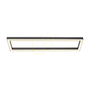 Paul Neuhaus PURE Lines Square 6023-13 lampa de tavan, antracit, 1xLED small 10