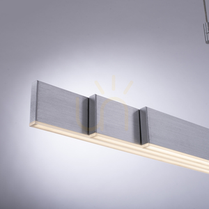 PURE-MOTO 2525-95 Lampa suspendată argintie cu 3 LED-uri small 8