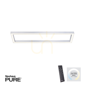 PURE-LINES 6023-95 Lampa de tavan argintie, 1xLED small 1
