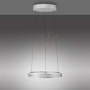 Lampa suspendată PURE E-LOOP 2550-95 argintie cu 2 LED-uri 13 Lampa suspendată PURE E-LOOP 2550-95 argintie cu 2 LED-uri small 13