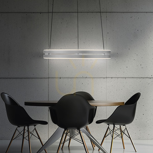 Lampa suspendată PURE E-LOOP 2550-95 argintie cu 2 LED-uri 14 Lampa suspendată PURE E-LOOP 2550-95 argintie cu 2 LED-uri small 14