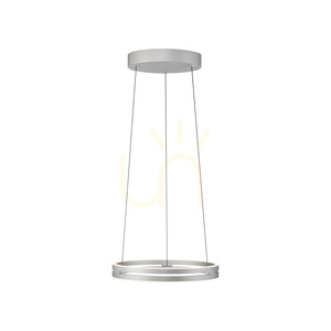 Lampa suspendată PURE E-LOOP 2550-95 argintie cu 2 LED-uri 16 Lampa suspendată PURE E-LOOP 2550-95 argintie cu 2 LED-uri small 16
