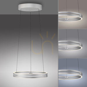 Lampa suspendată PURE E-LOOP 2550-95 argintie cu 2 LED-uri 5 Lampa suspendată PURE E-LOOP 2550-95 argintie cu 2 LED-uri small 5
