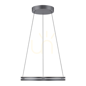 PURE E-LOOP 2551-15 Lampa suspendată gri cu 2 LED-uri 16 PURE E-LOOP 2551-15 Lampa suspendată gri cu 2 LED-uri small 16